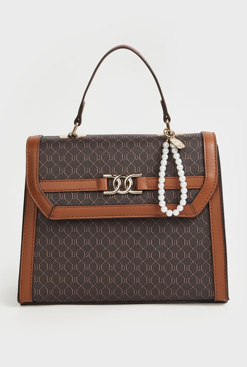 Women Printed Satchel Bag