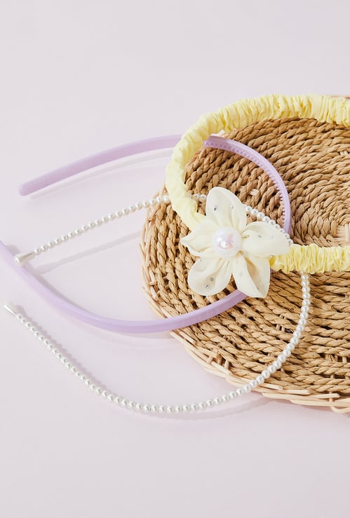 Girls Head Bands - Pack of 3