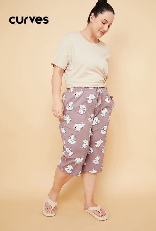 Women Printed Capris