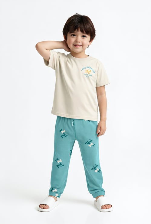 Boys Printed Sleepwear Set