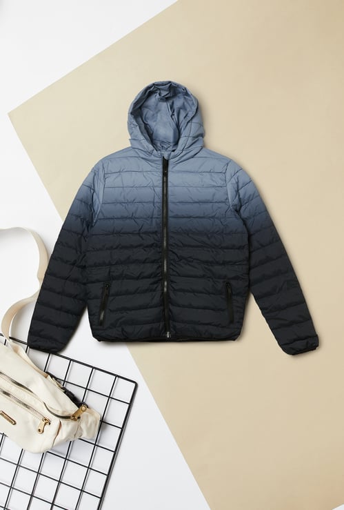 Boys Ombre Quilted Jacket
