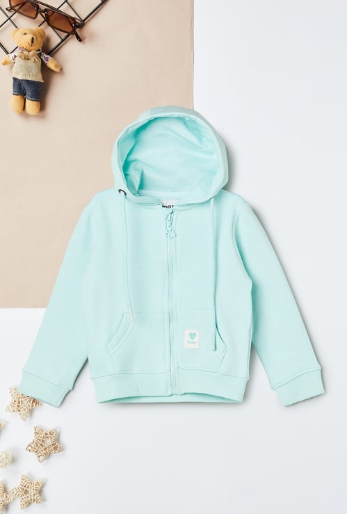 Girls Solid Sweatshirt