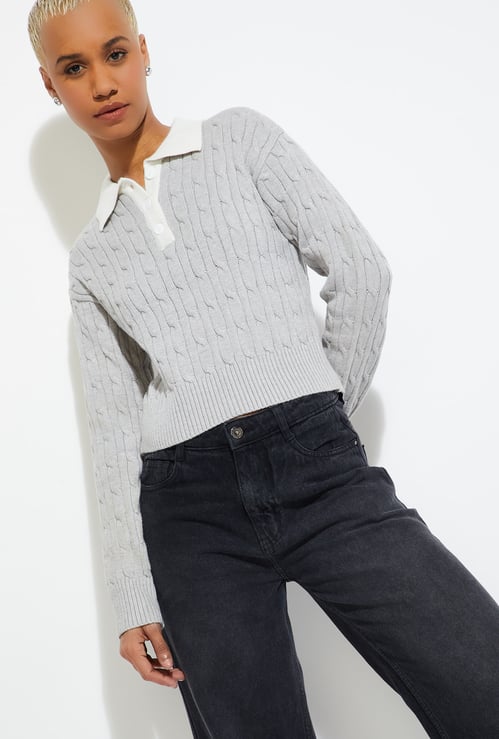 ALAYA F x URB_N Women Knit Sweater