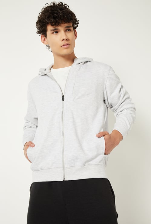 Men Knit Hooded Sweatshirt