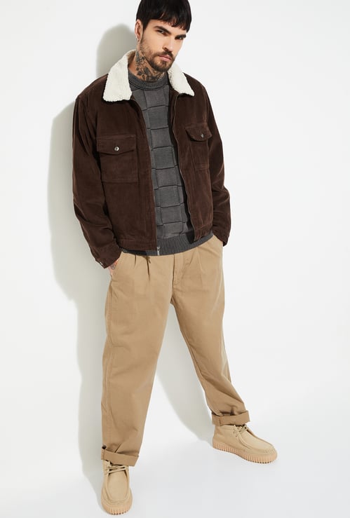 URB_N Men Corduroy Jacket
