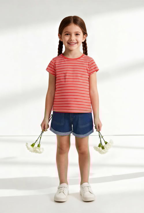 Girls Striped T-shirt
