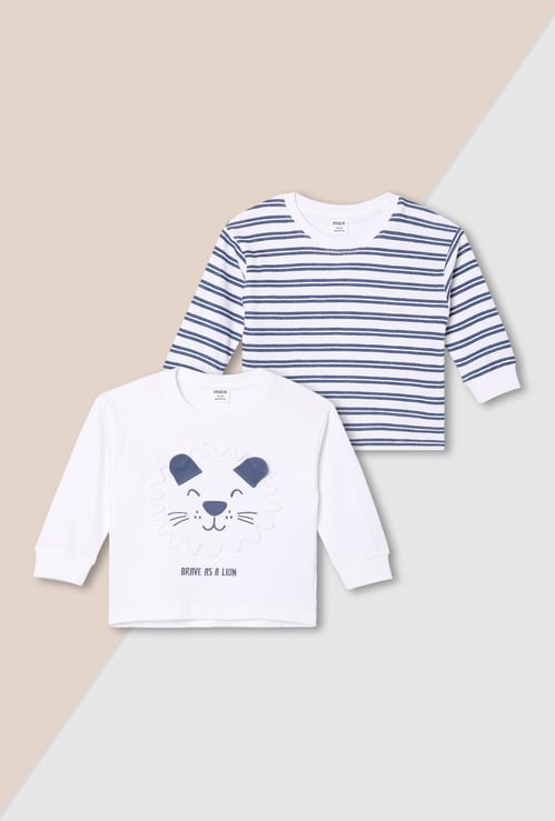 Boys Assorted T-shirt - Pack of 2