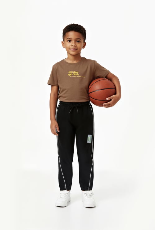 Boys Side Taped Joggers