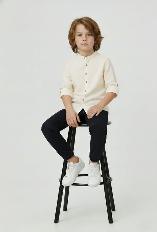 Boys Solid Shirt