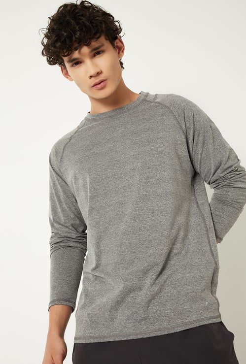 Men Solid Athleisure T-shirt