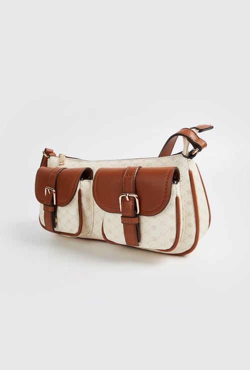 Women Colourblock Shoulder Bag