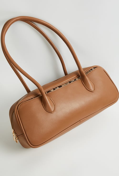 Women Solid Shoulder Bag