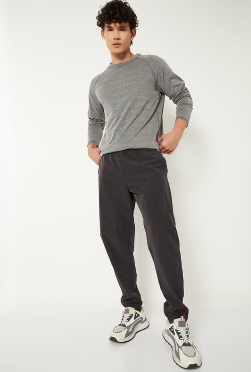 Men Solid Athleisure Joggers