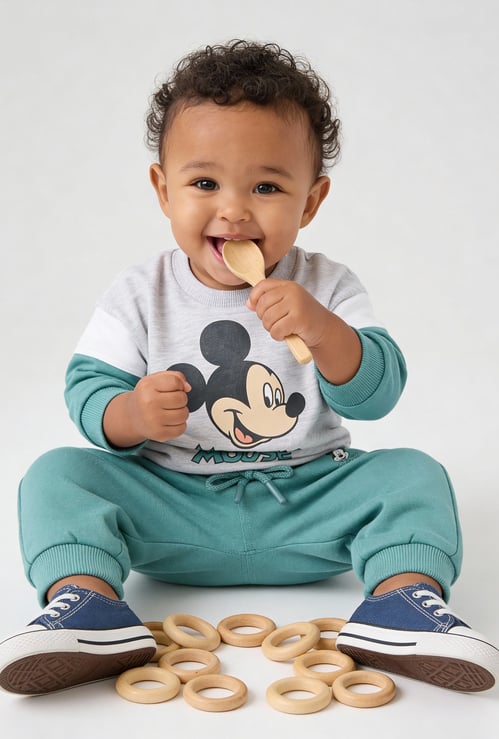 Boys Mickey Mouse Joggers Set