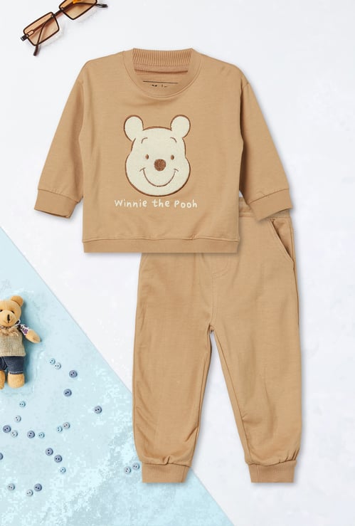 Boys Winnie The Pooh Chennile Joggers Set