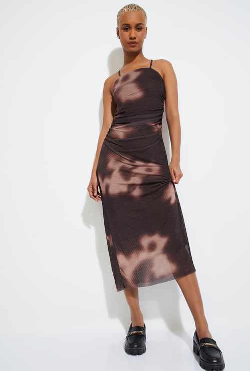 ALAYA F x URB_N Women Floral Print Sheath Dress