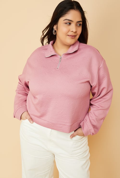 ALAYA F x URB_N Women Patterned Sweatshirt