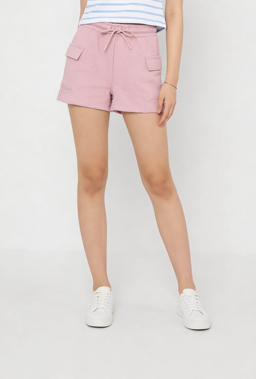Girls Solid Shorts
