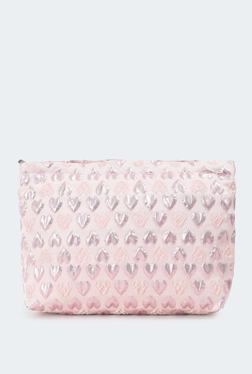 Women Embossed Pouch