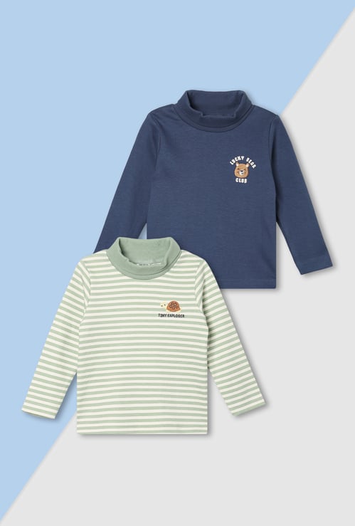 Boys Assorted T-shirt - Pack of 2