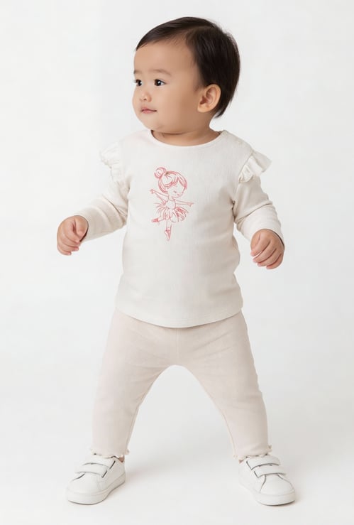 Girls Printed Top - Pack of 2