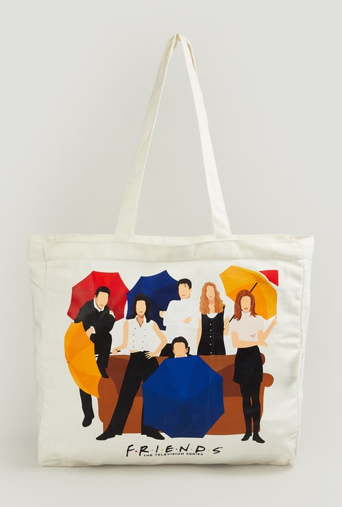 Women Friends Printed Shopper Bag