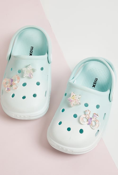 Girls Clogs with Charms