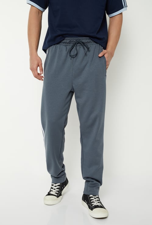 Men Side Stripes Track Pants