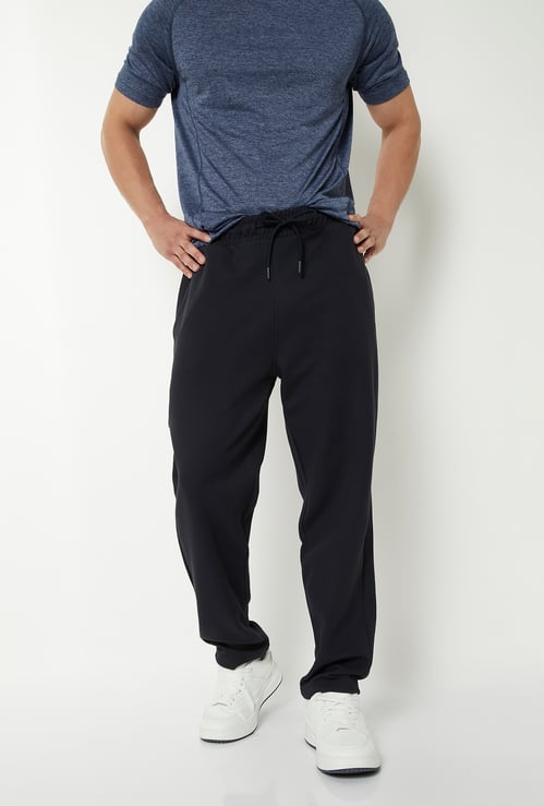 Men Solid Athleisure Track Pants