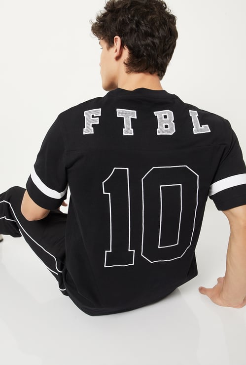 Men Printed Sports T-shirt