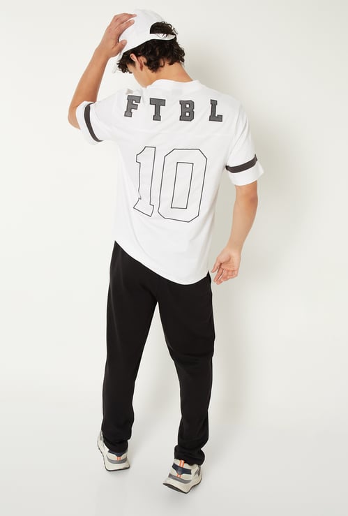 Men Printed Sports T-shirt