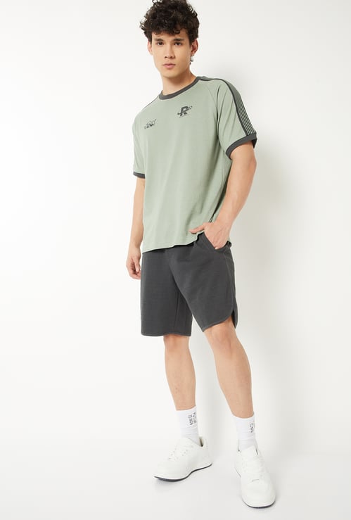 Men Textured Sports Shorts - Pack of 2