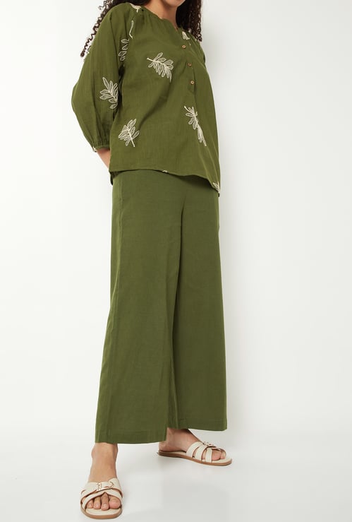 Women Solid Palazzos