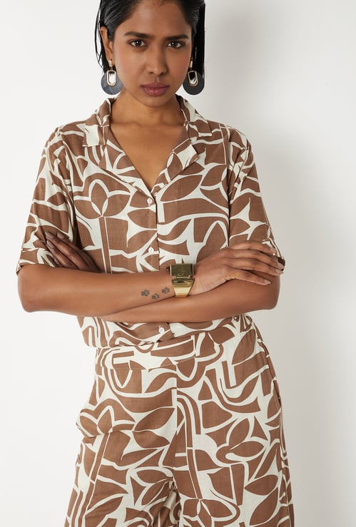 Women Printed Resort Shirt