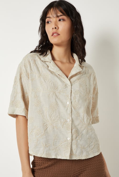 Women Embroidered Shirt