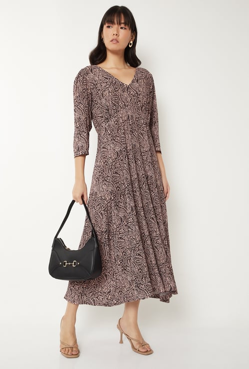 Women Printed A-line Dress