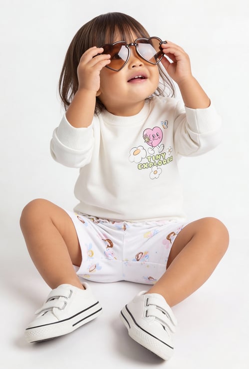 Girls Assorted Shorts - Pack of 2