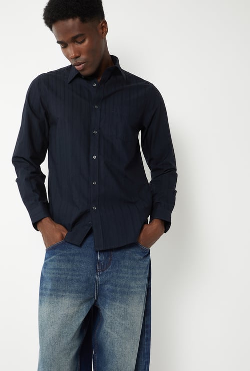 Men Striped Regular Fit Shirt