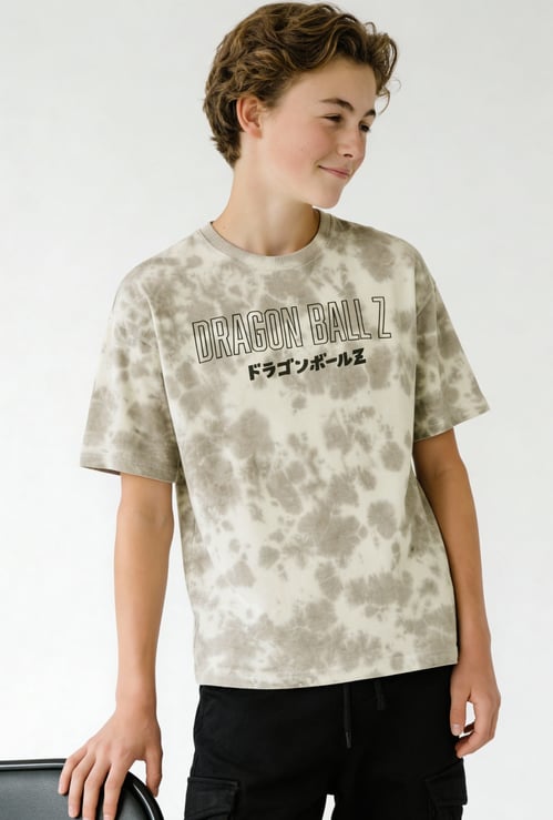 Boys Dragon Ball-Z Print T-shirt