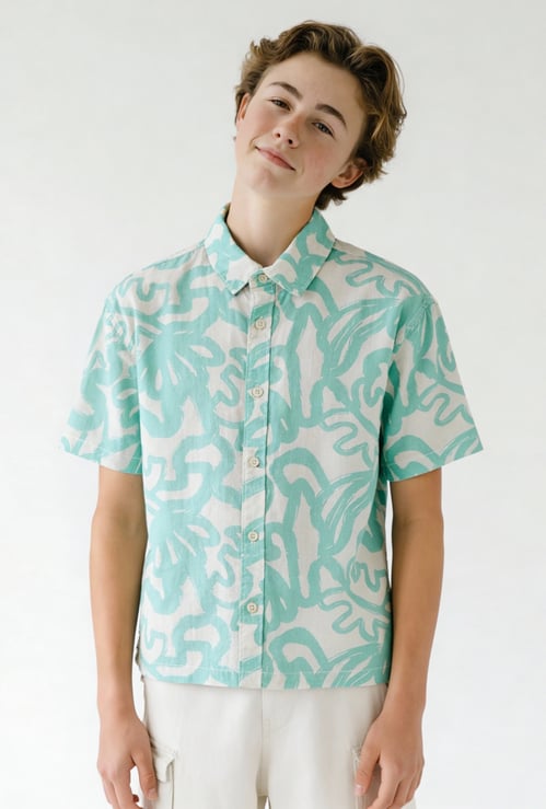 Boys Printed Shirt