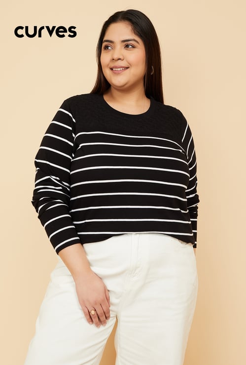 Women Striped T-shirt