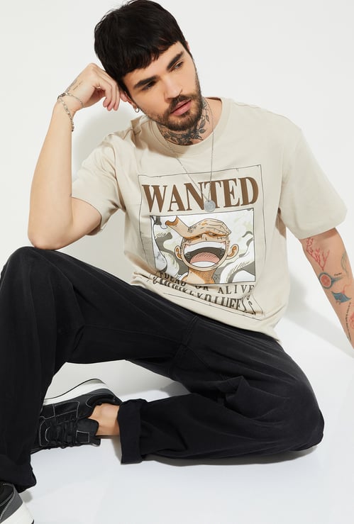 URB_N Men Printed Oversized T-shirt