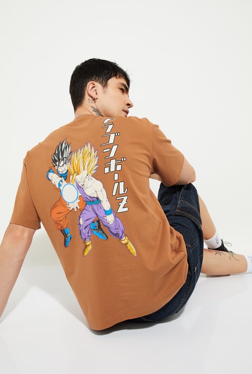 URB_N Men Dragon Ball-Z Oversized T-shirt