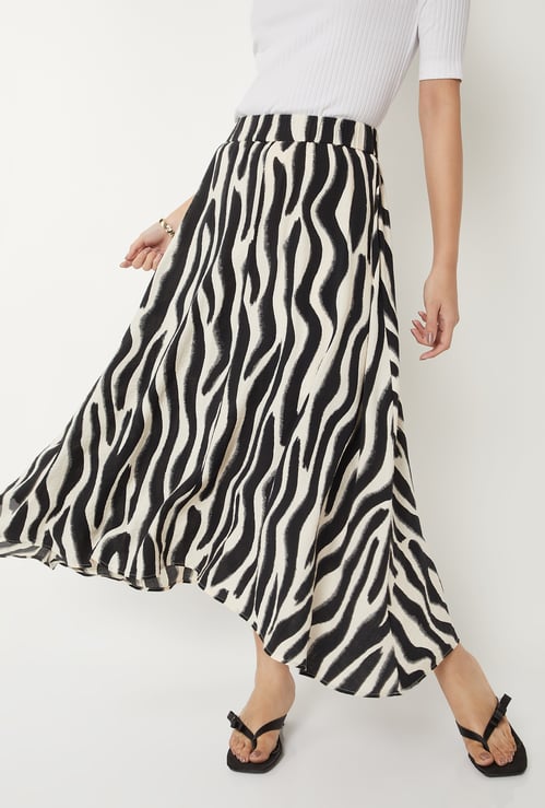 Women Printed Long Skirt