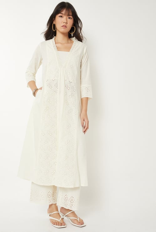 Women Schiffili A-line Kurta