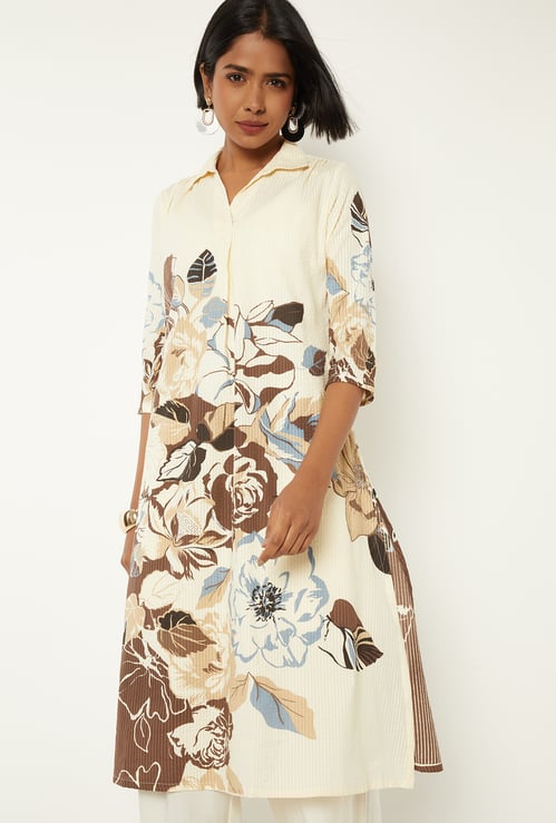 Women Printed A-line Kurta
