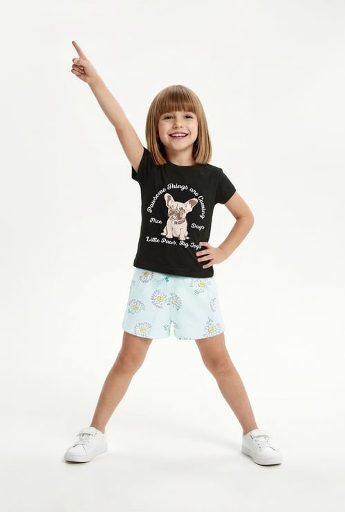 Girls Printed T-shirt