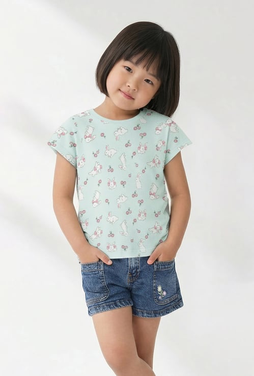Girls Printed T-shirt