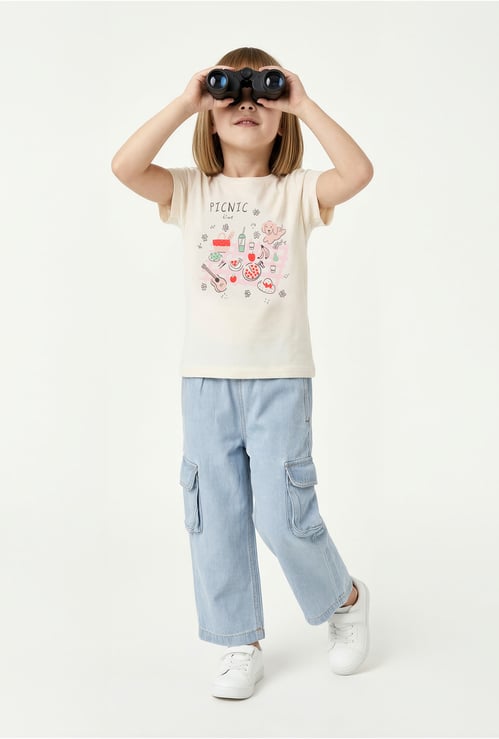 Girls Printed T-shirt