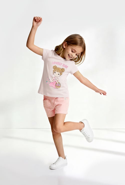 Girls Printed T-shirt
